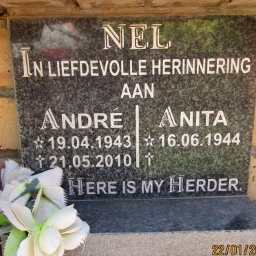NEL Andre 1943- 2010 &amp; Anita 1944-