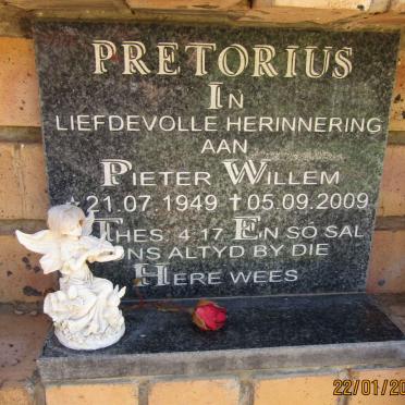 PRETORIUS Pieter Willem 1949-2009