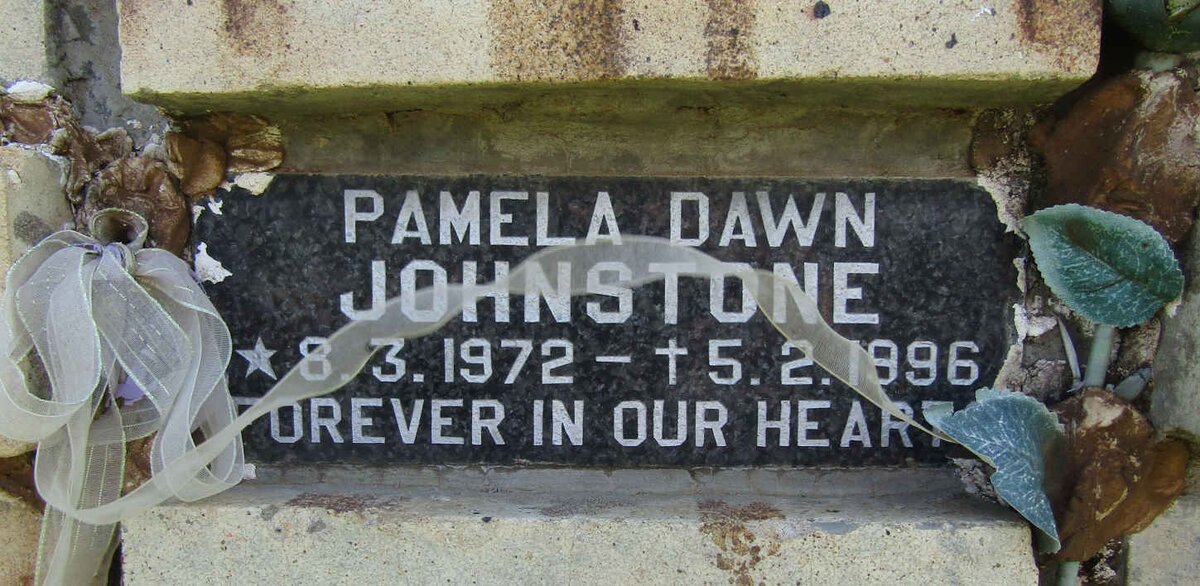 JOHNSTONE Pamela Dawn 1972-1996