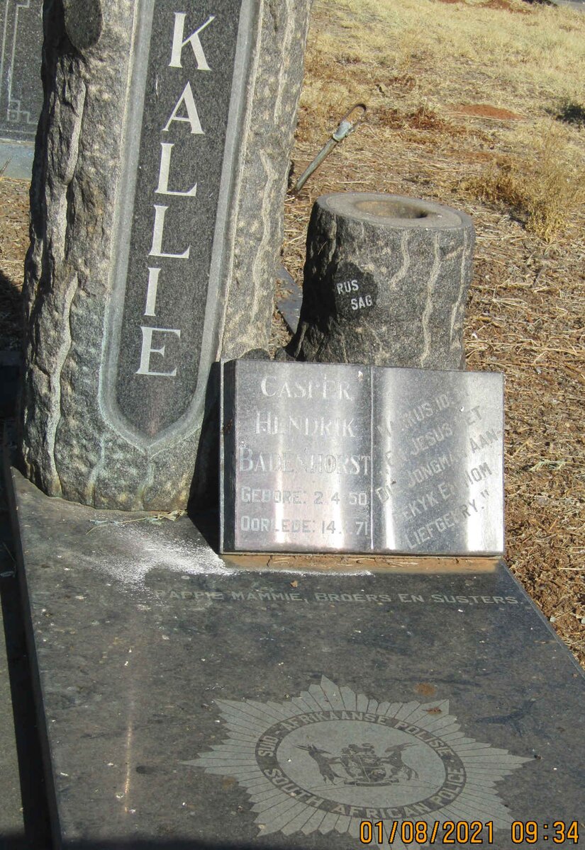 BADENHORST Casper Hendrik 1950-1971 _1