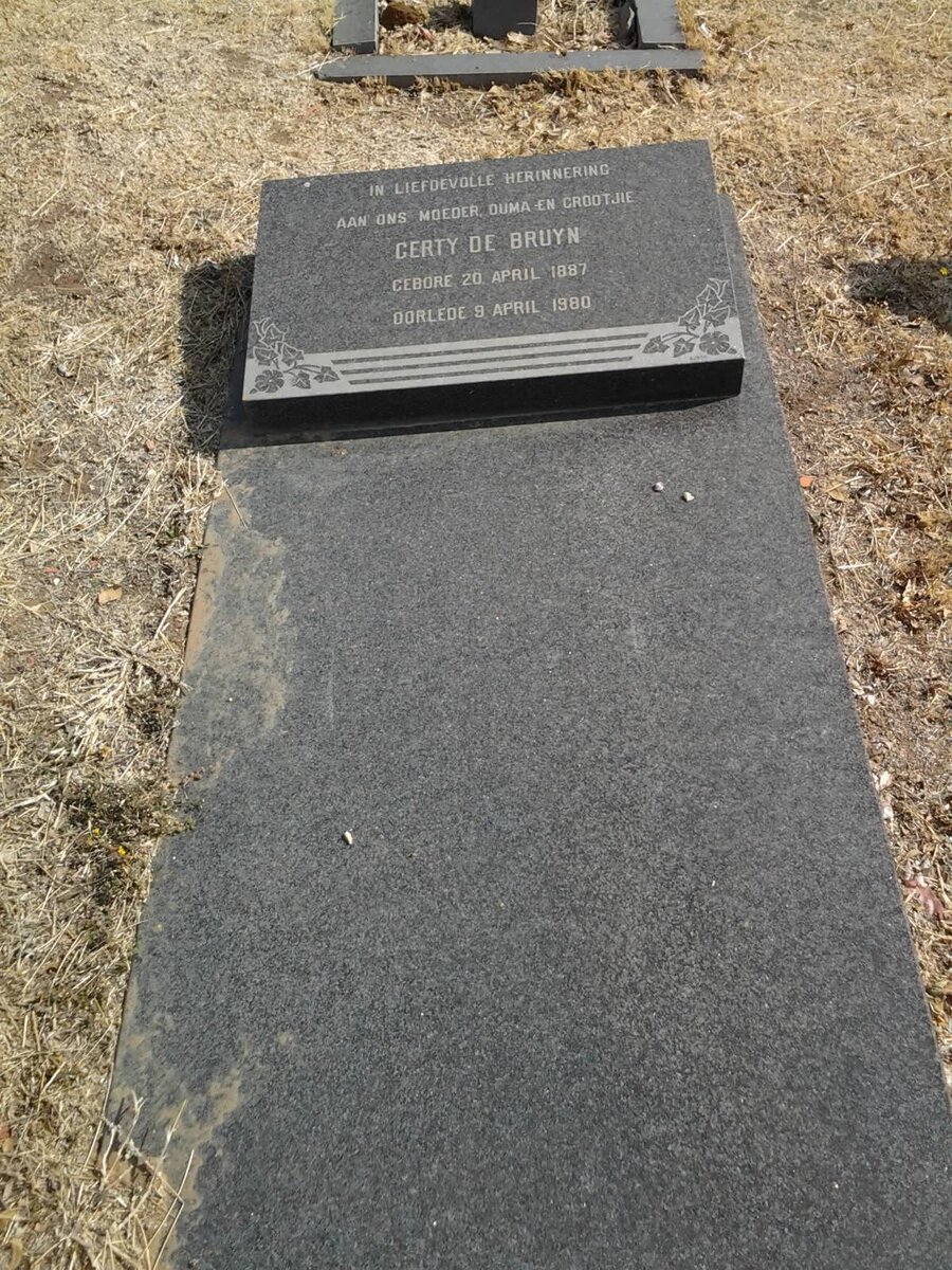 BRUYN Gerty, de 1887-1980