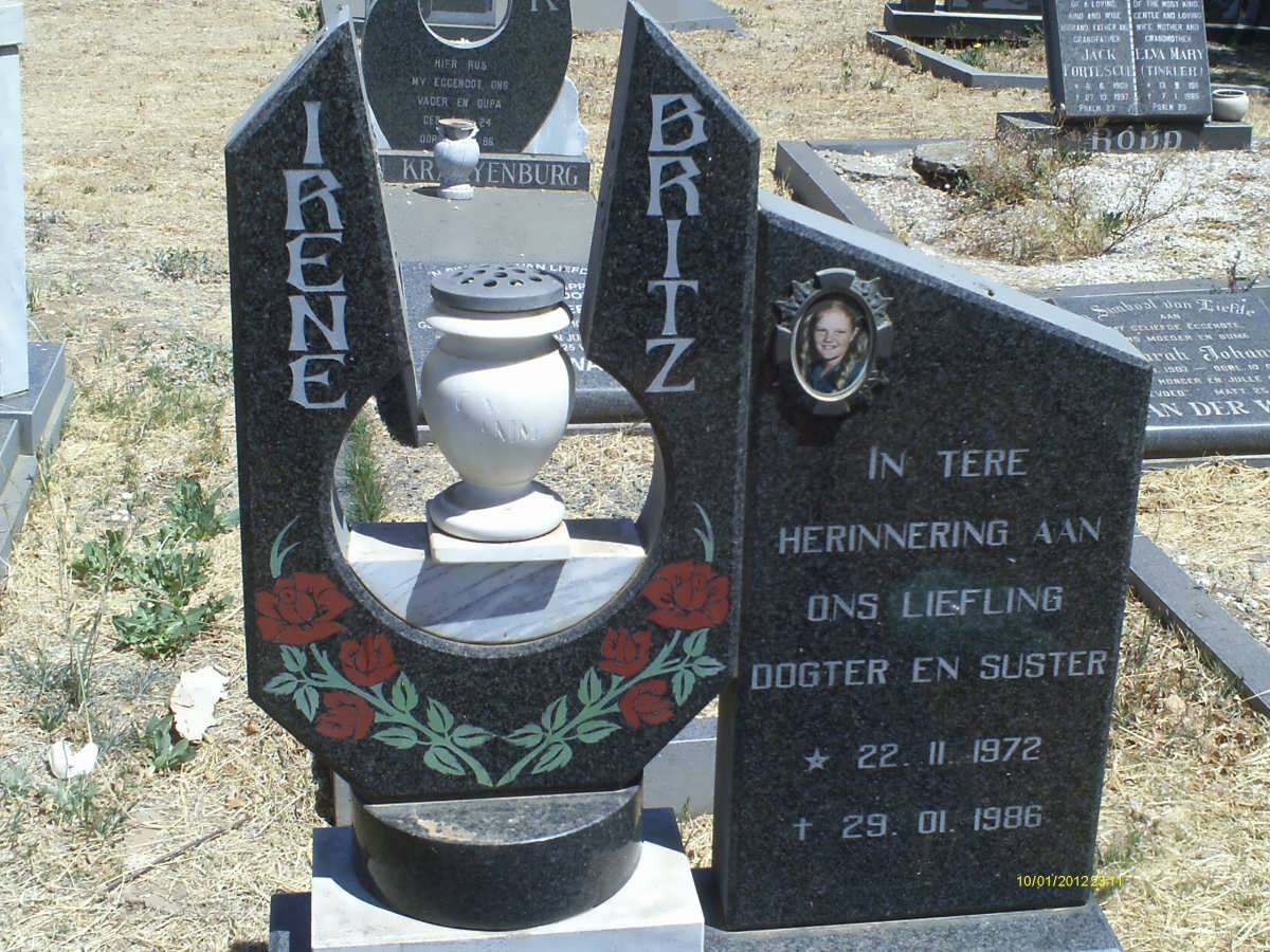 BRITZ Irene 1972-1986