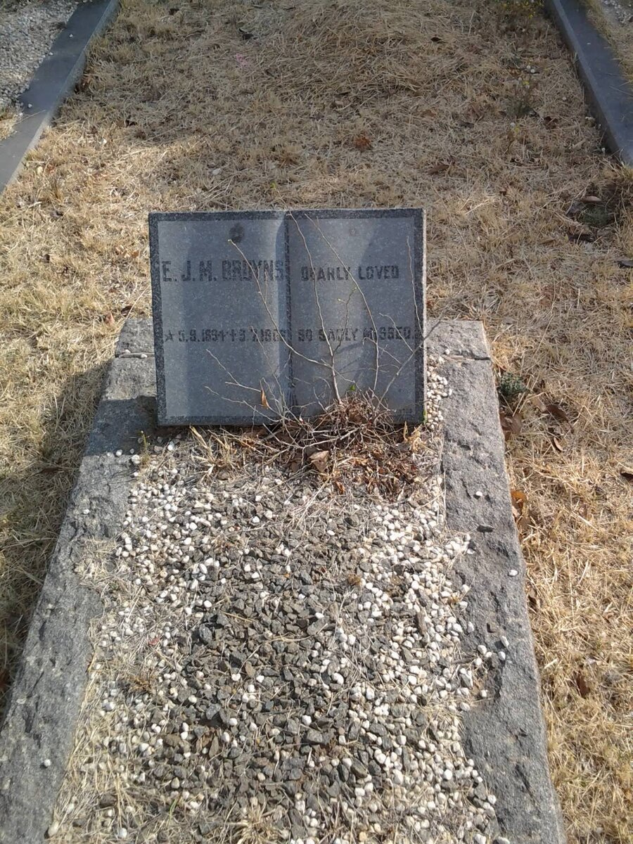 BRUYNS E.J.M. 1894-1966