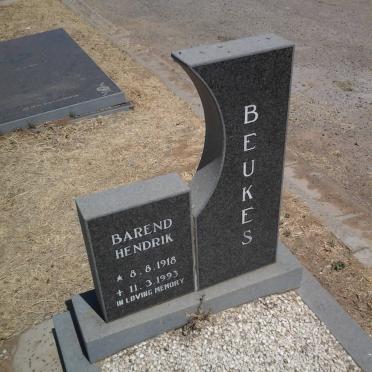 BEUKES Barend Hendrik 1918-1993