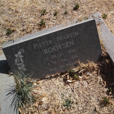 BOOYSEN Pieter Martin 1936-1994
