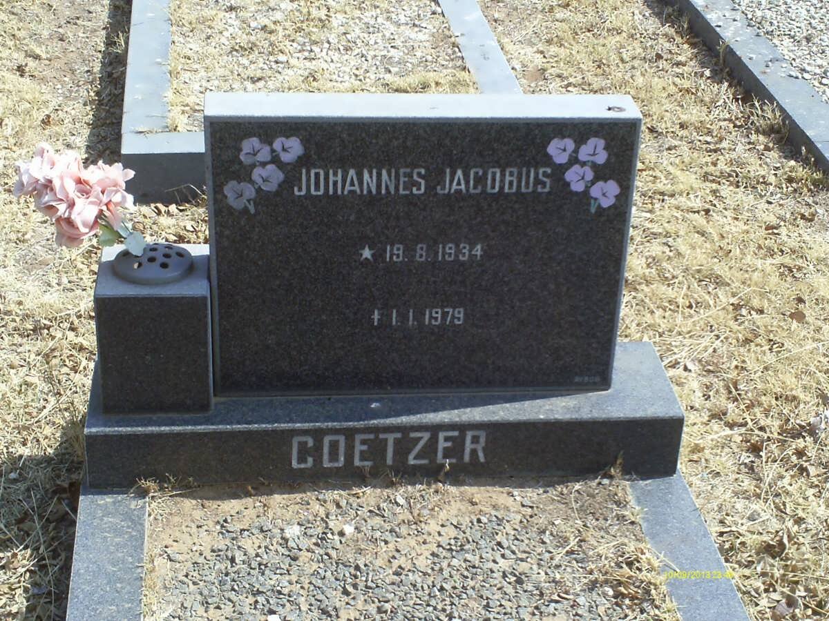 COETZER Johannes Jacobus 1934-1979