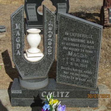 CALITZ Magda 1946-2003