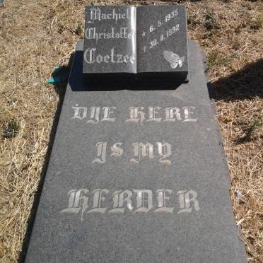 COETZEE Machiel Christoffel 1935-1992