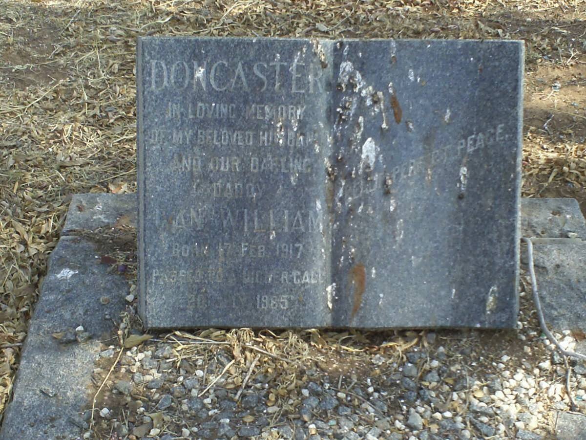 DONCASTER ? William 1917-1965