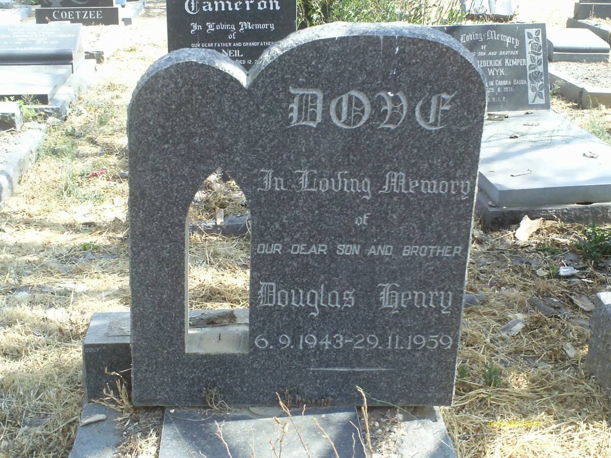 DOVE Douglas Henry 1943-1959