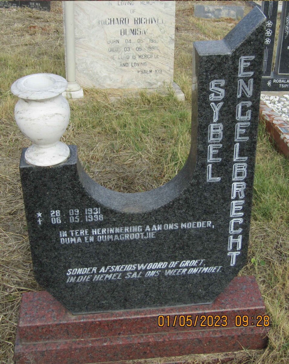 ENGELBRECHT Sybel 1931-1998