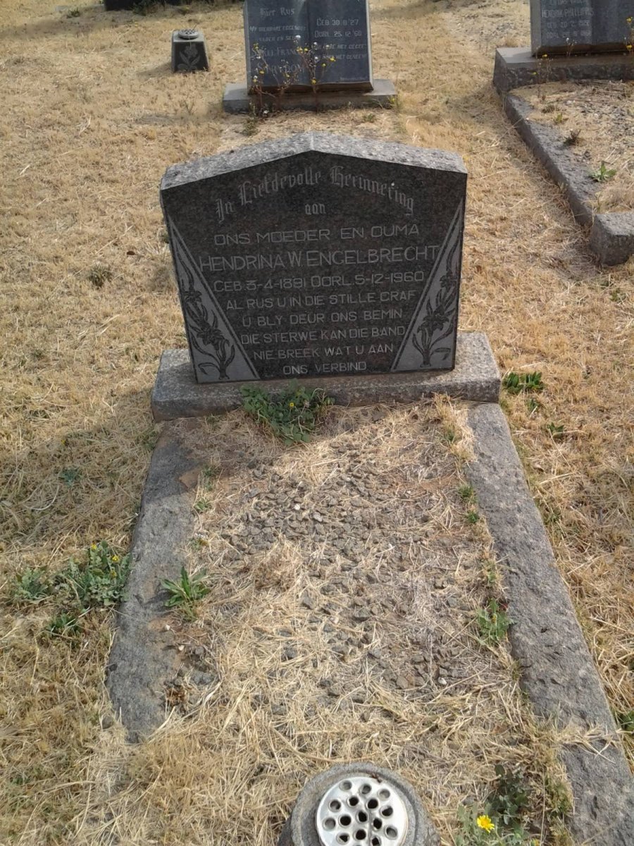 ENGELBRECHT Hendrina W. 1891-1960