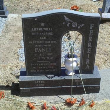 FERREIRA Fanie 1958-2002