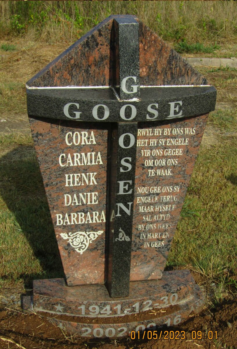 GOOSEN Goose 1941-2002