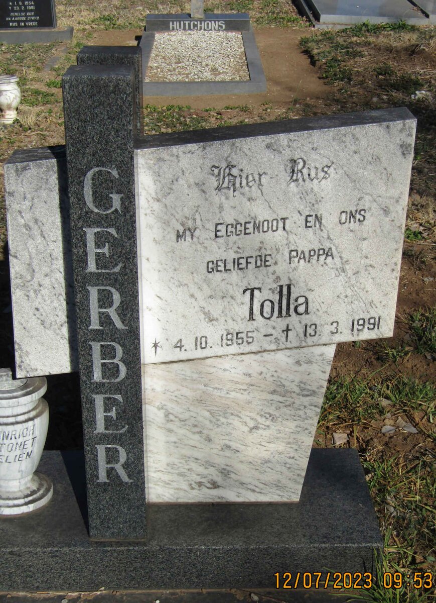GERBER Tolla 1955-1991
