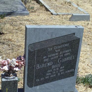 HUYSSTEEN Barend Gabriel, van 191?-1987 