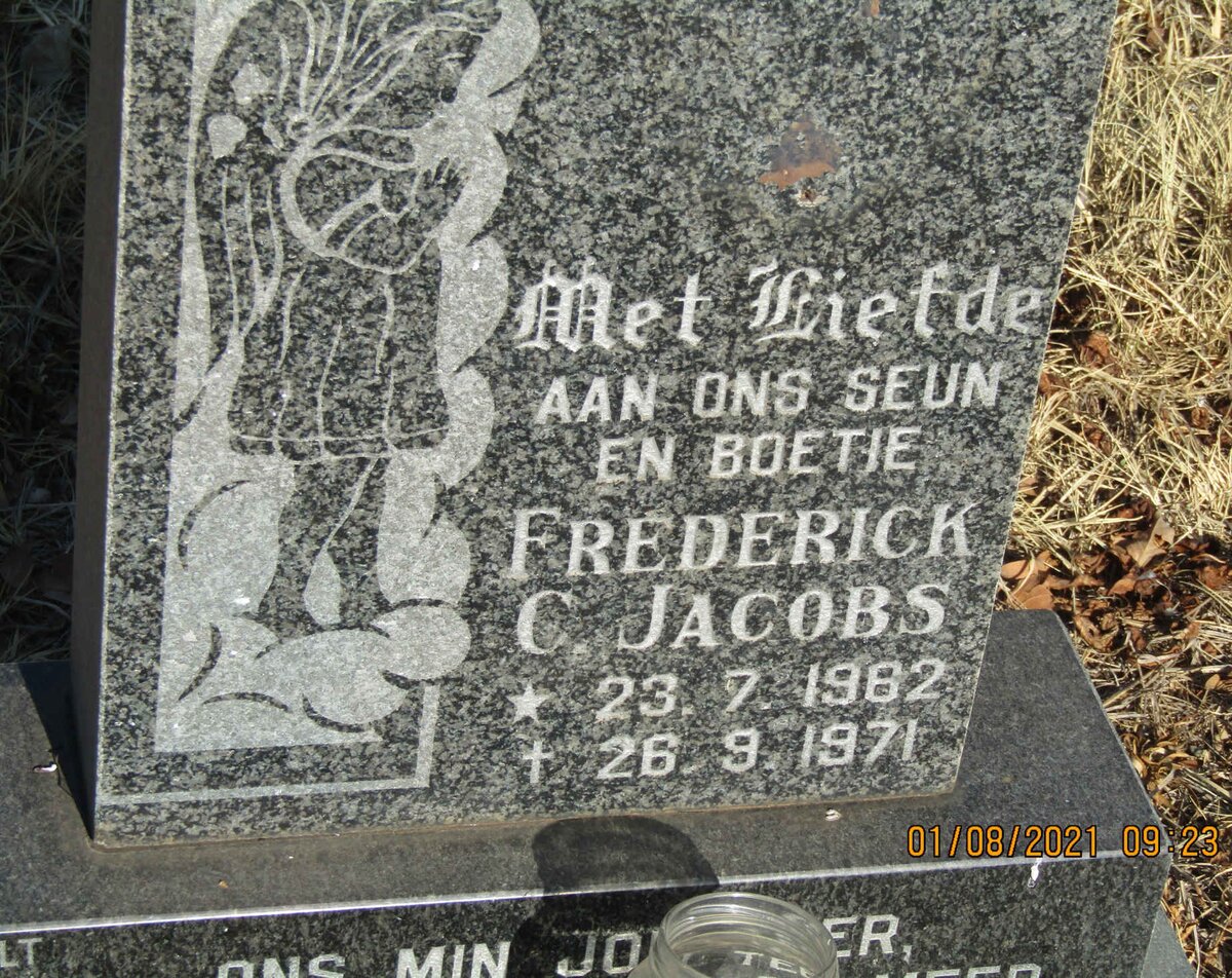 JACOBS Frederick C. 1962-1971