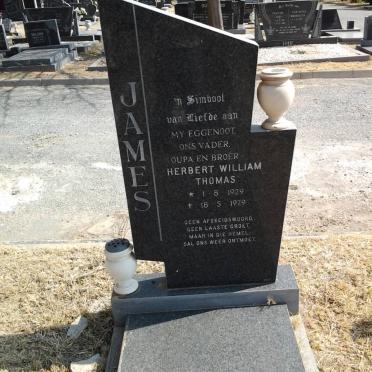 JAMES Herbert William Thomas 1929-1979