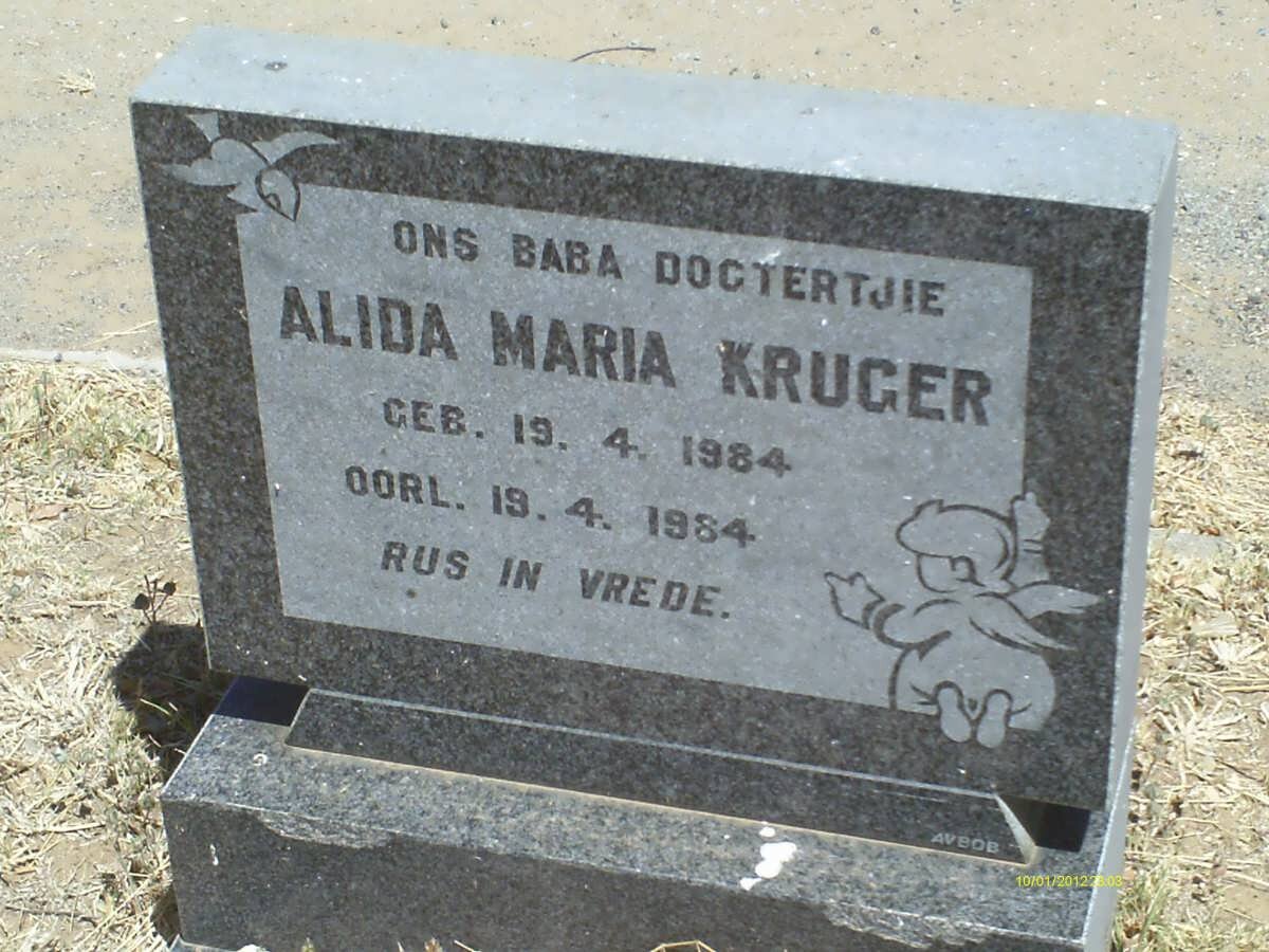 KRUGER Alida Maria 1984-1984