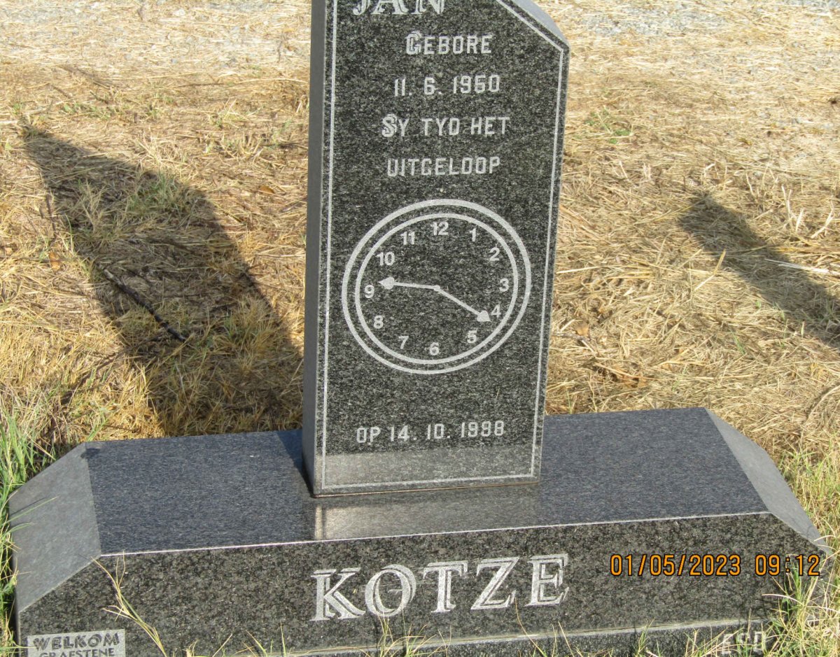KOTZE Jan 1950-1998