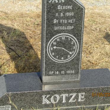 KOTZE Jan 1950-1998