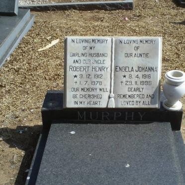 MURPHY Robert Henry 1912-1978 &amp; Engela Johanna 1916-1998