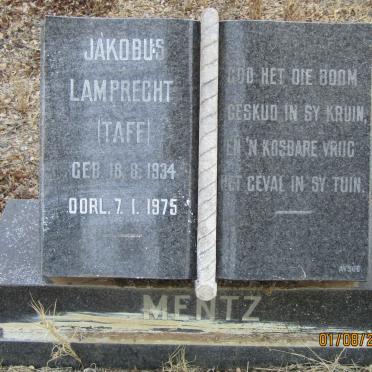 MENTZ Jakobus Lamprecht 1934-1975