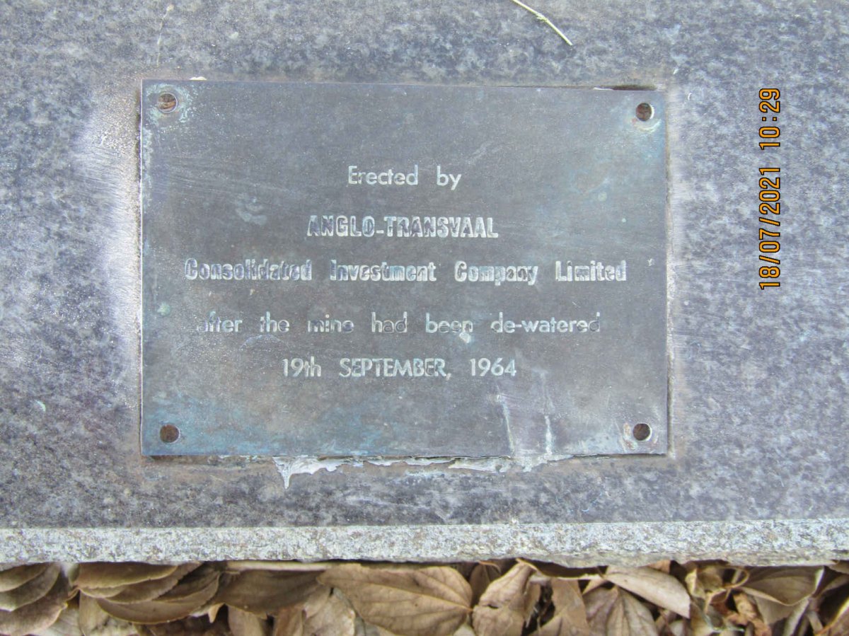 3. Merriespruit disaster Plaque