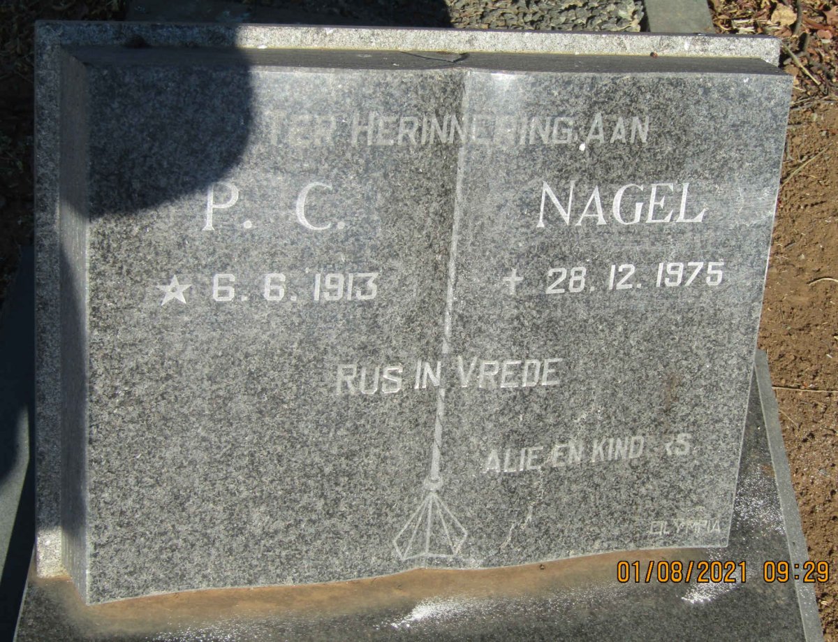 NAGEL P.C. 1913-1975