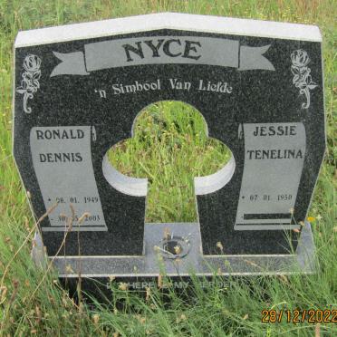 NYCE Ronald Dennis 1949-2003 &amp; Jessie Tenelina 1950-