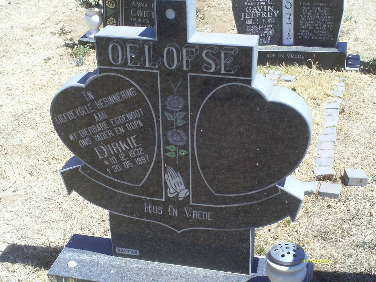 OELOFSE Dirkie 1932-1997