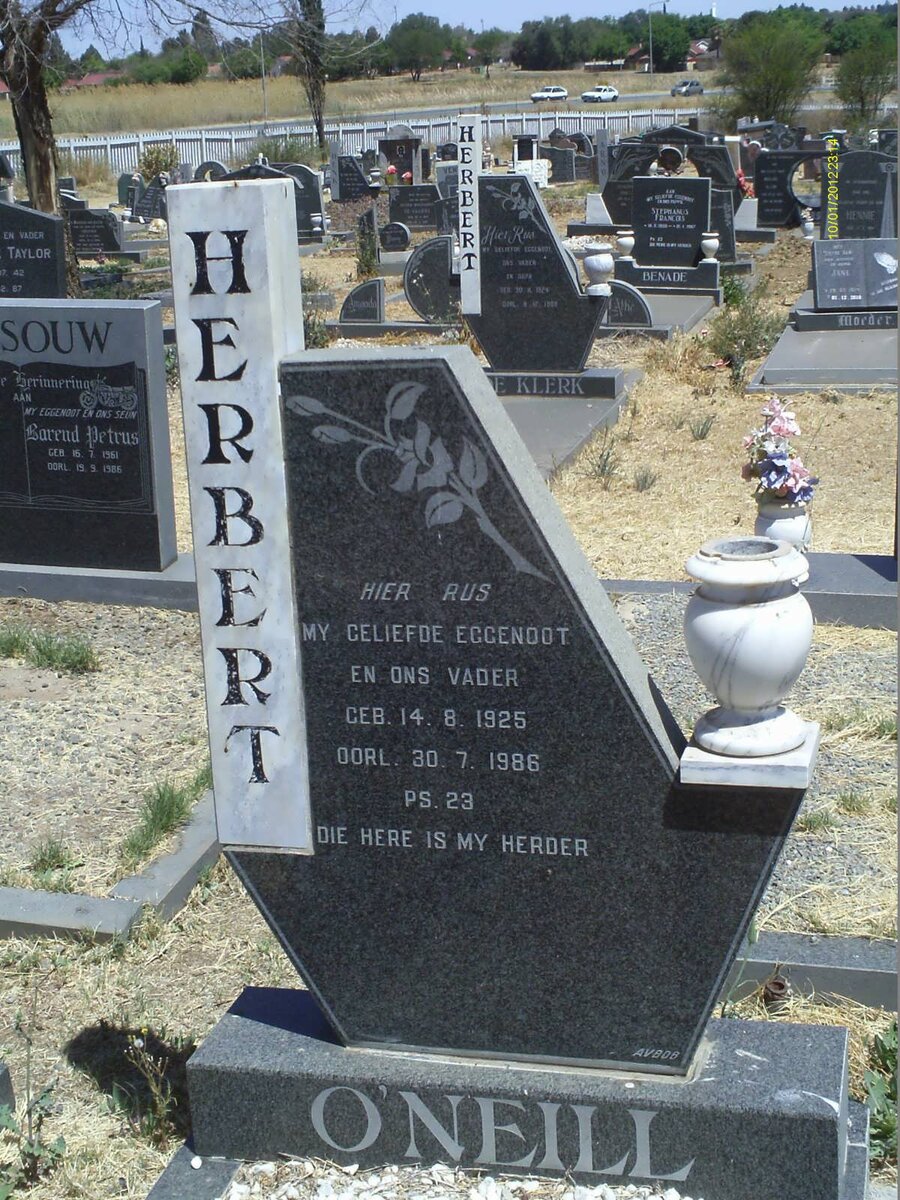 O'NEILL Herbert 1925-1986