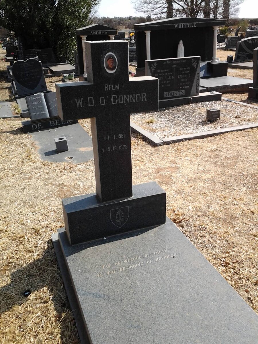 O'CONNOR W.D. 1961-1979