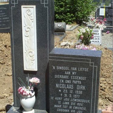 PRINSLOO Nicolaas Dirk 1938-1977