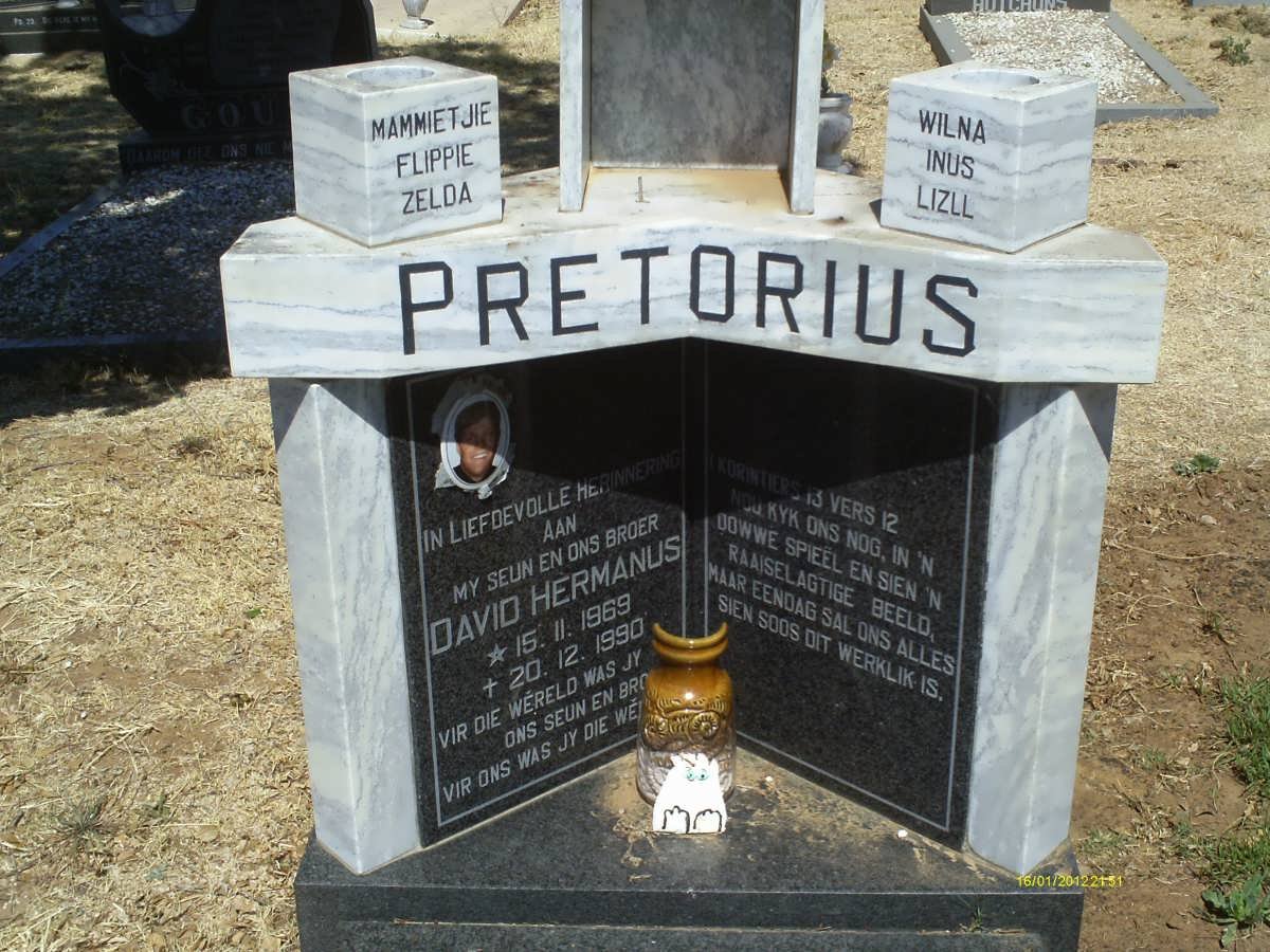 PRETORIUS David Hermanus 1969-1990