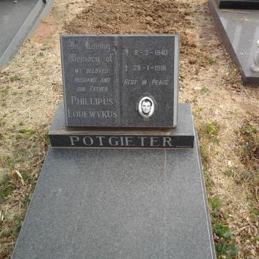 POTGIETER Phillipus Lodewykus 1940-1991