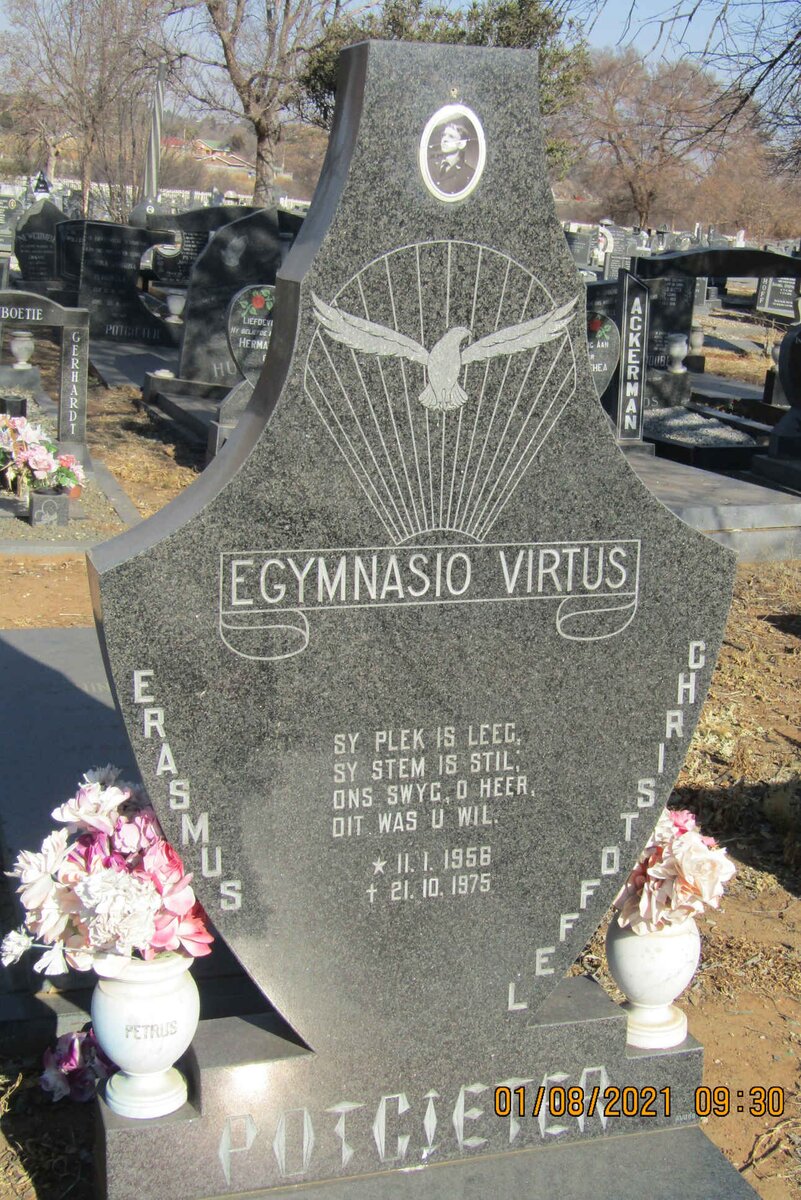 POTGIETER Erasmus Christoffel 1956-1975