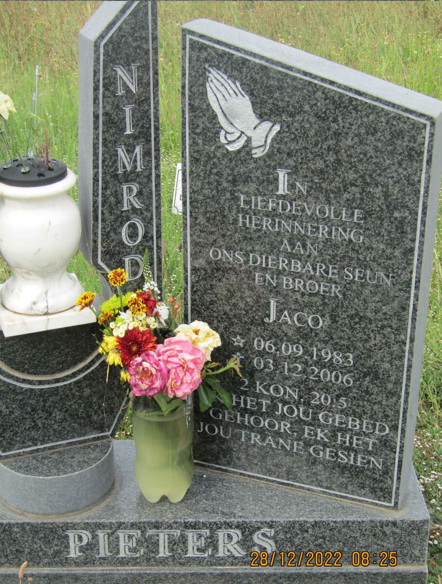 PIETERS Nimrod Jaco 1983-2006