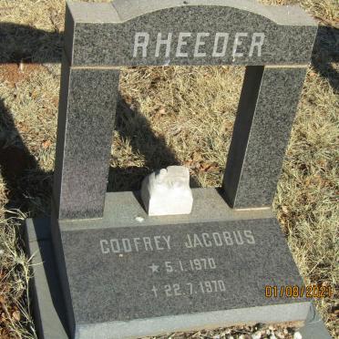 RHEEDER Godfrey Jacobus 1970-1970