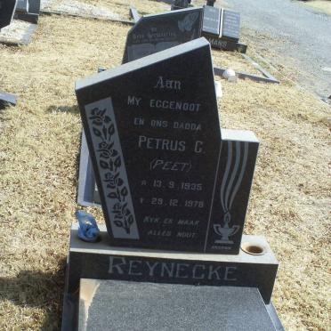REYNECKE Petrus C. 1935-1978