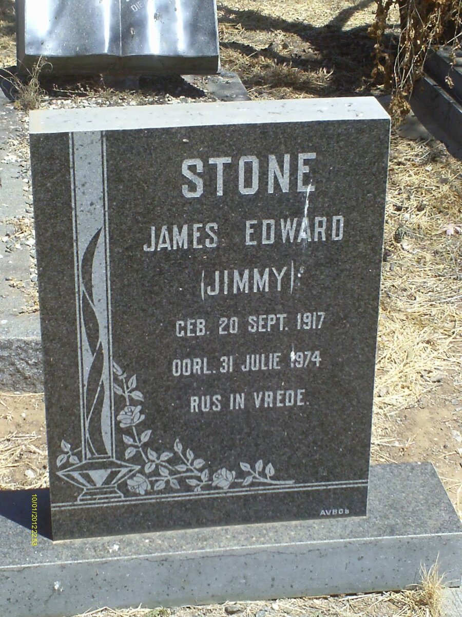 STONE James Edward 1917-1974