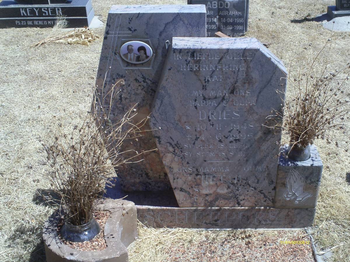 SCHEEPERS Dries 1948-1995 &amp; Hettie 1948-