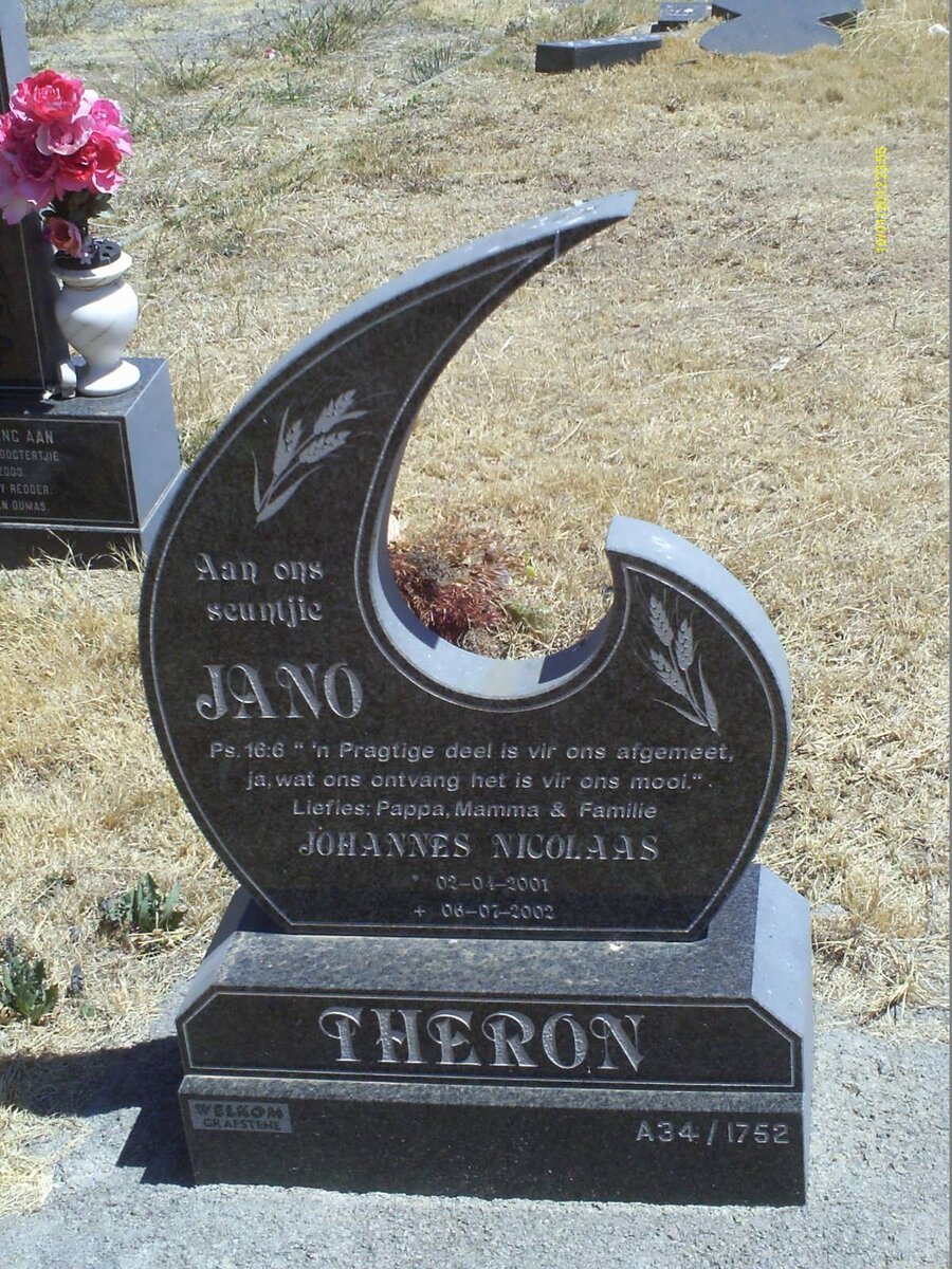 THERON Johannes Nicolaas 2001-2002