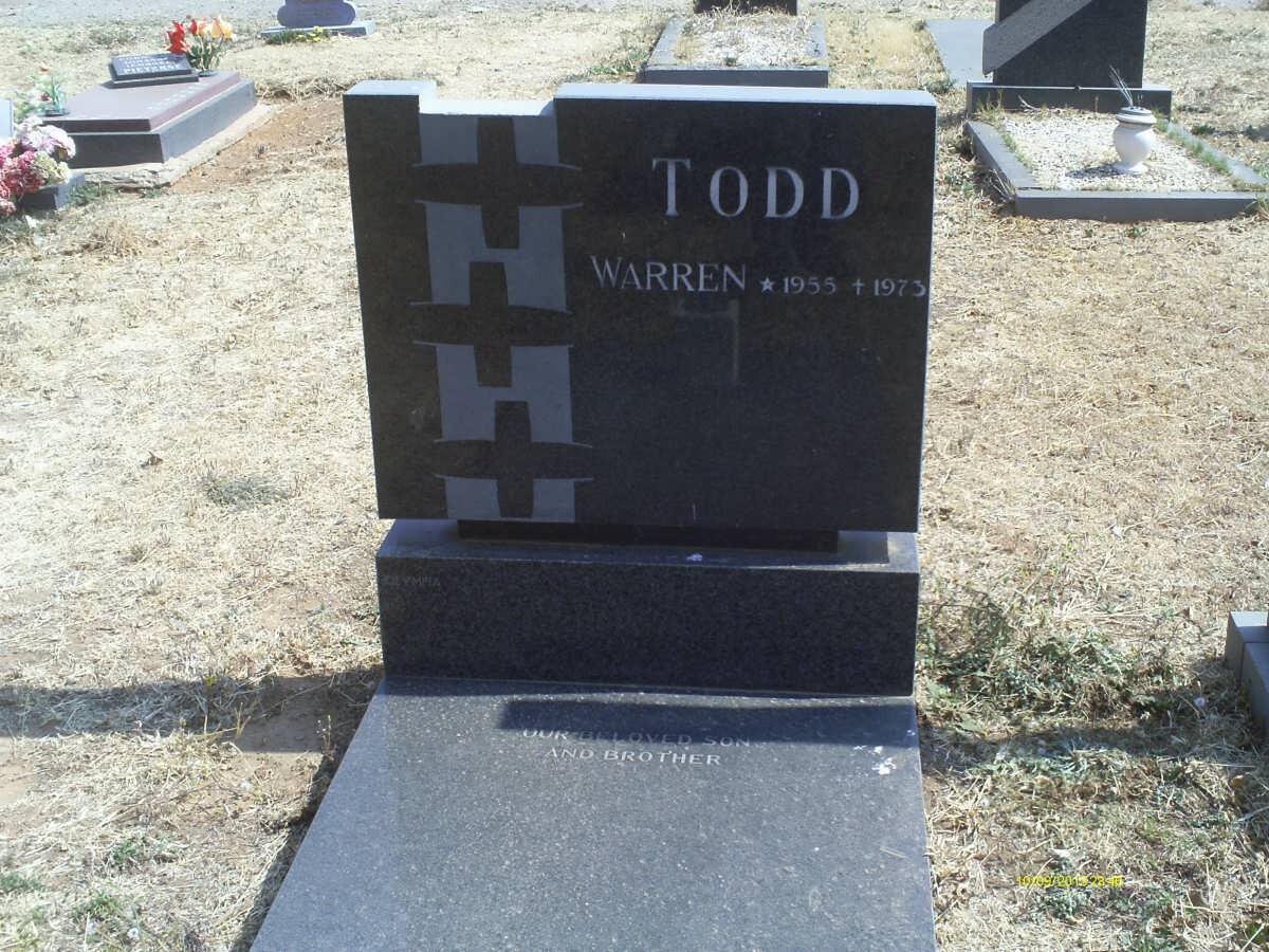 TODD Warren 1955-1973