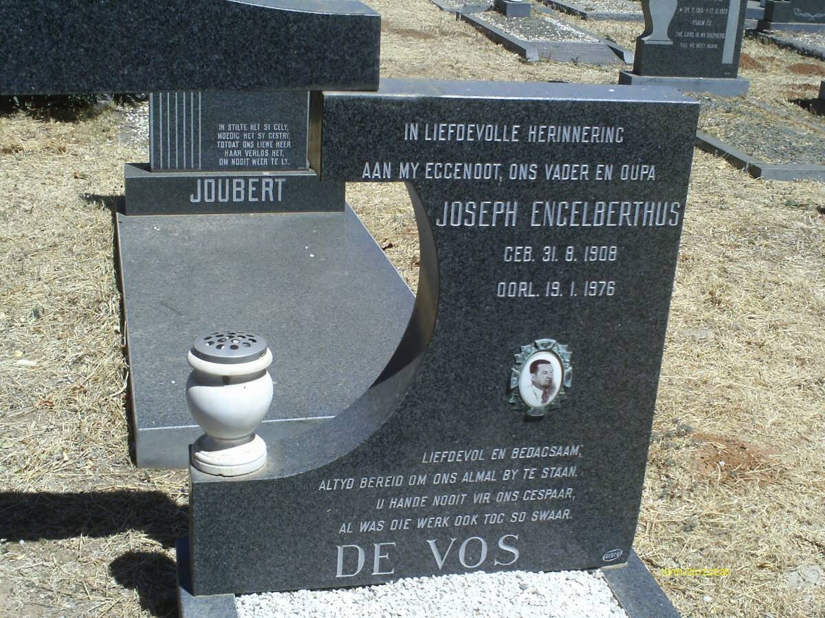 VOS Joseph Engelbertus, de 1908-1976 