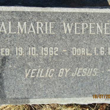 WEPENER Almarie 1962-1965