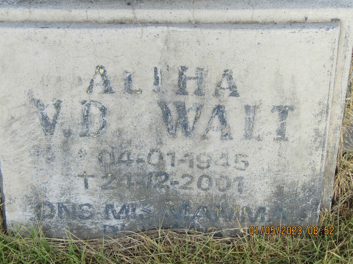 WALT Altha, v.d. 1945-2001