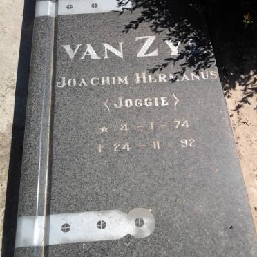 ZYL Joachim Hermanus, van 1974-1992