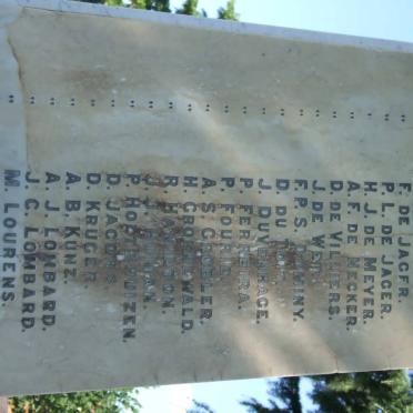 07. Plaque with list of names