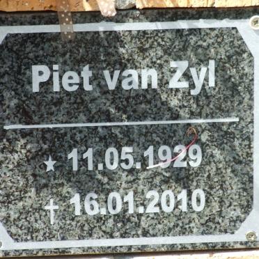 ZYL Piet, van 1929-2010
